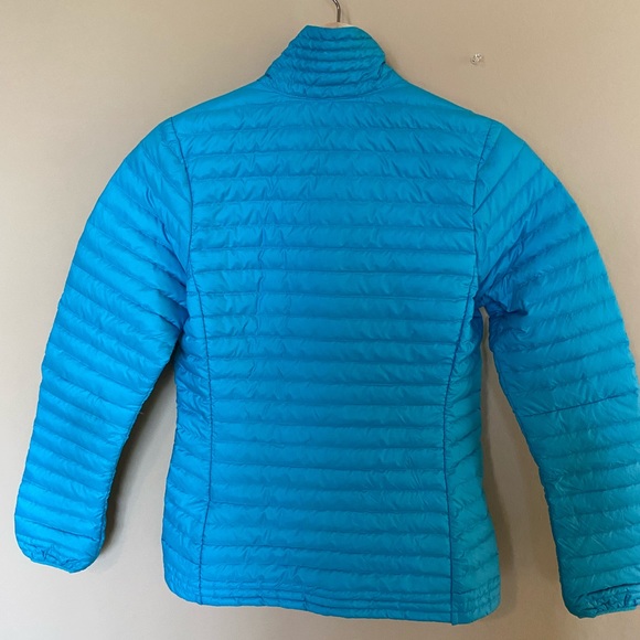 Women’s Blue Patagonia 84750 down quilted puffer jacket sweater full zip… - Picture 6 of 9
